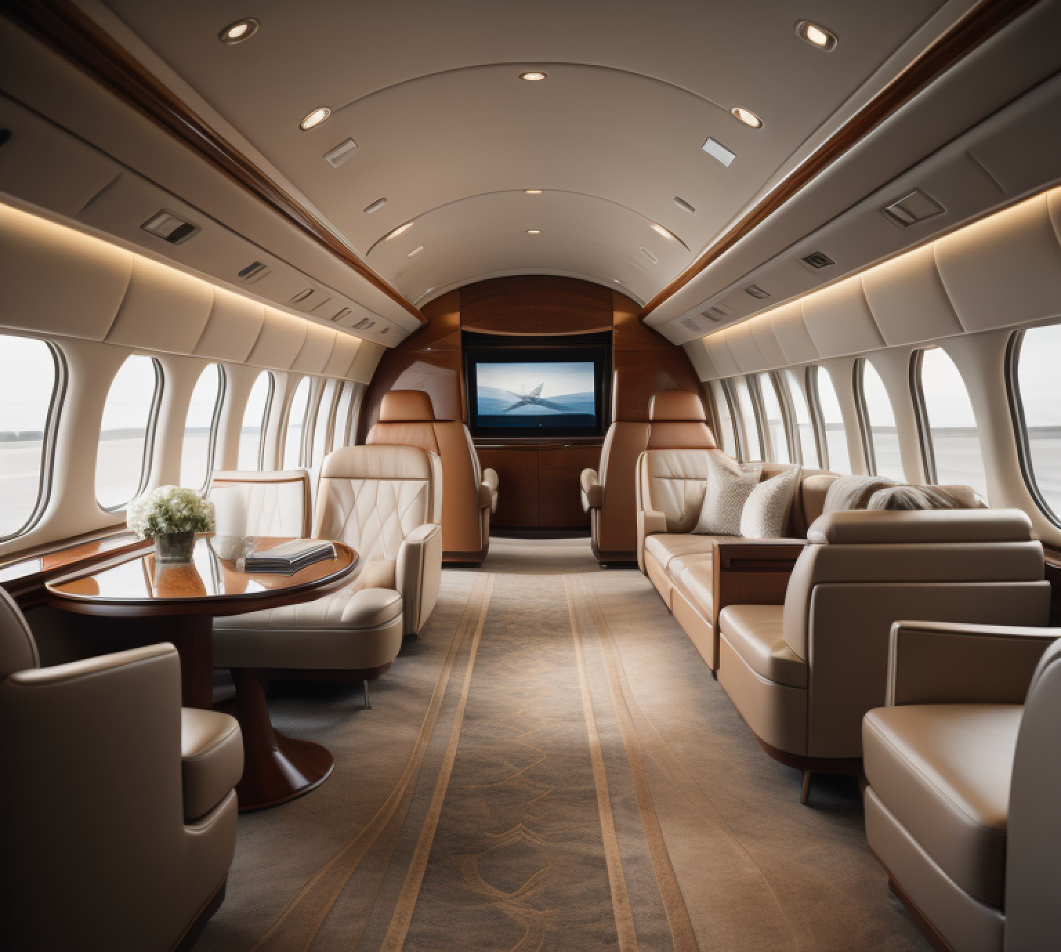 private jet carpet image