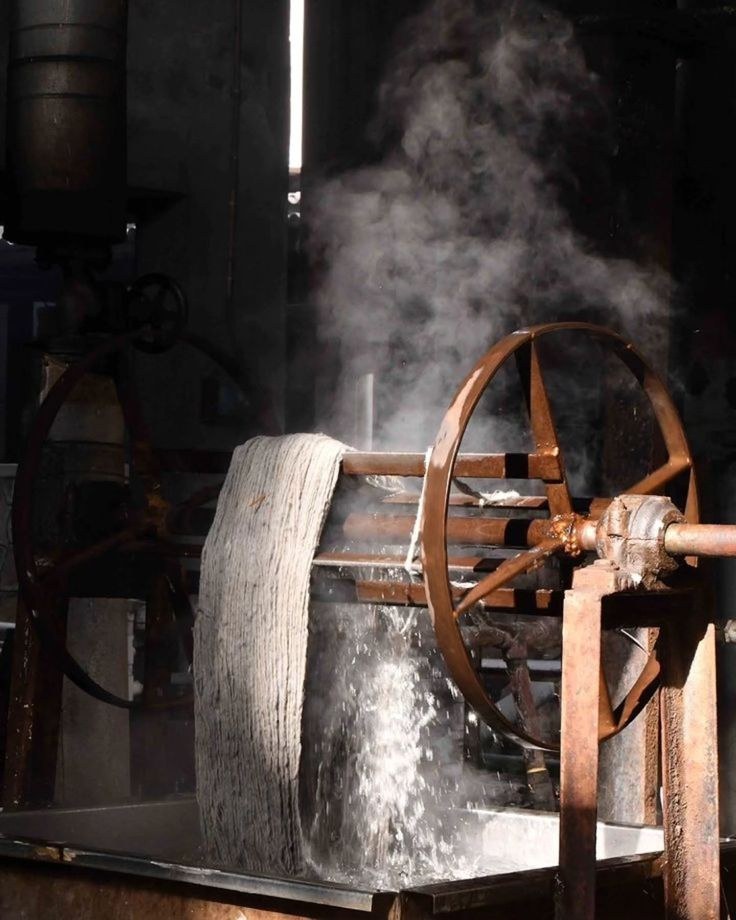 Wool washing and finishing