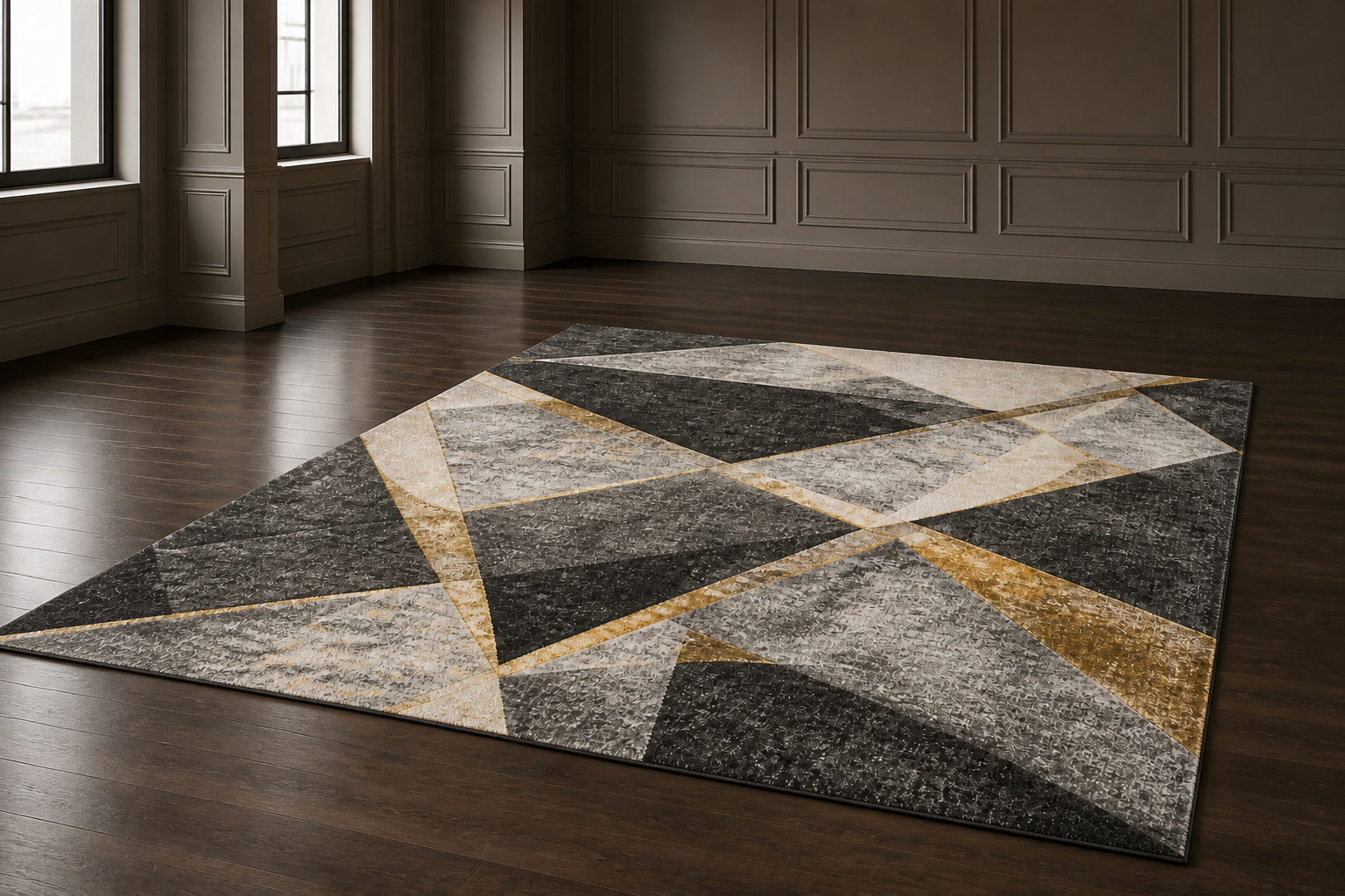 Facet Angle Rug view 4