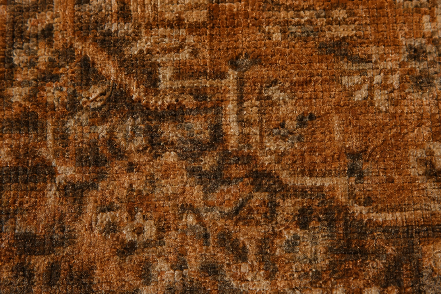 Umber Distressed Carpet view 3