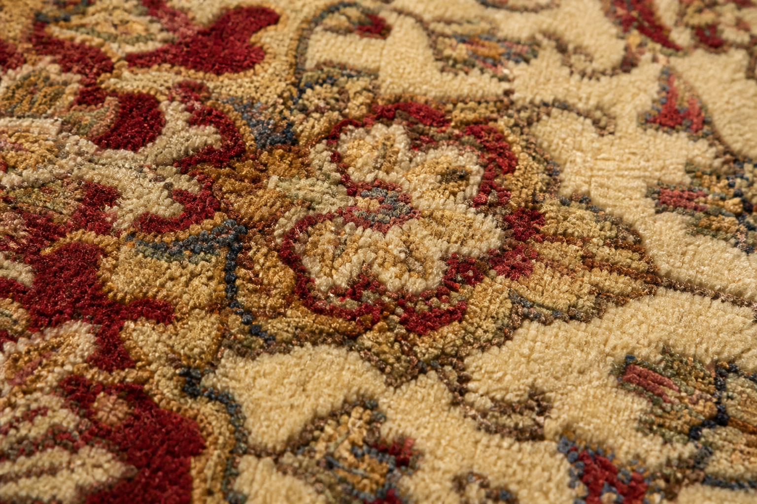 Imperial Kashan Silk Rug view 3