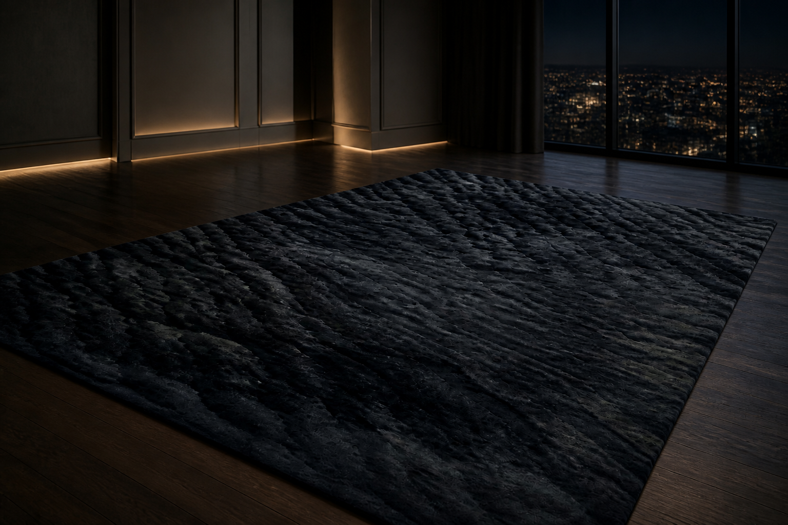 Nocturne Velvet Rug view 4